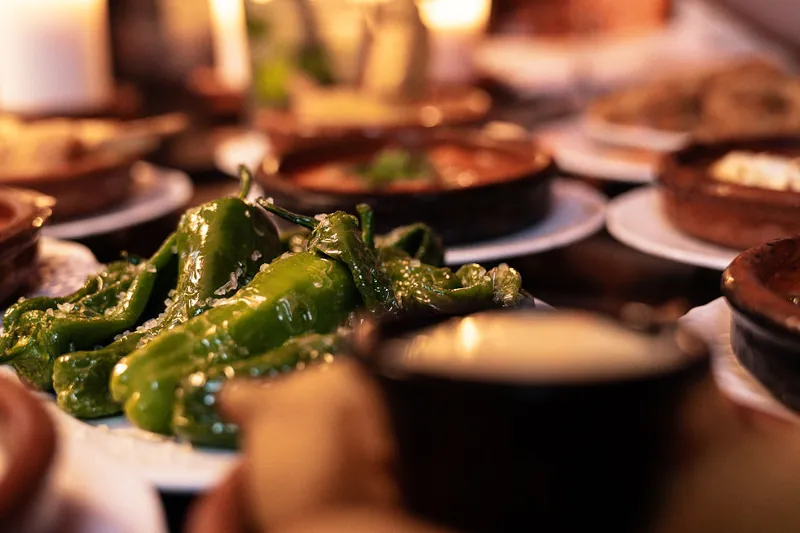 Vegetarische und Vegane Tapas Optionen